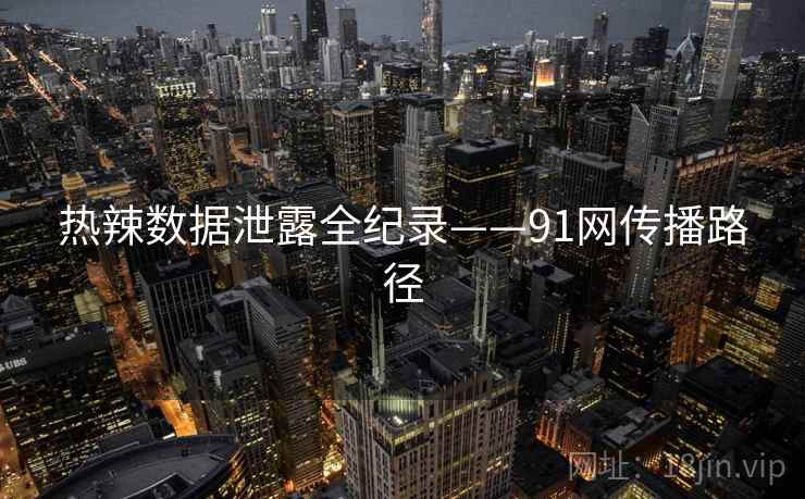热辣数据泄露全纪录——91网传播路径